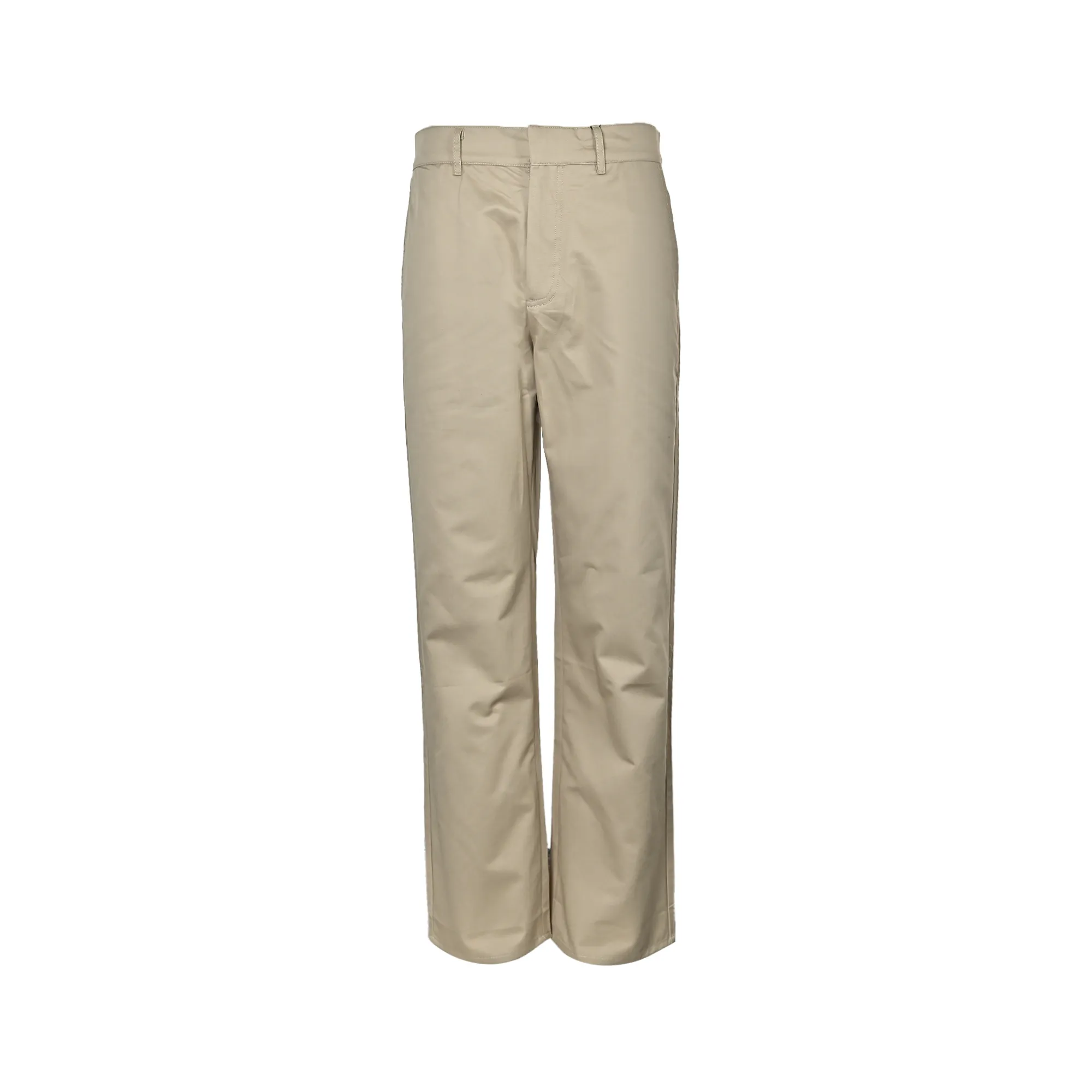 Louis Vuitton/Louis Vuitton pocket leather silk cotton crepe trousers